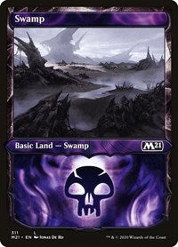 Swamp (Showcase) (311) [Core Set 2021]