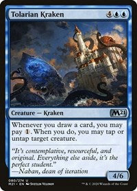 Tolarian Kraken (80) [Core Set 2021]