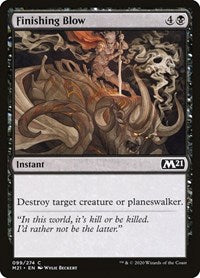 Finishing Blow (99) [Core Set 2021]