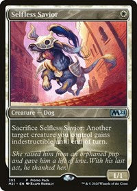 Selfless Savior (393) [Promo Pack: Core Set 2021]