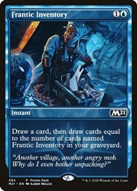 Frantic Inventory (394) [Promo Pack: Core Set 2021]