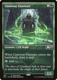 Llanowar Visionary (397) [Promo Pack: Core Set 2021]