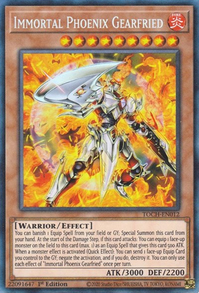 Immortal Phoenix Gearfried (CR) (TOCH-EN012) [Toon Chaos]