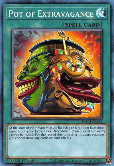 Pot of Extravagance (CR) (TOCH-EN059) [Toon Chaos]