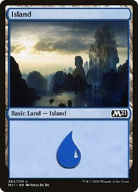 Island (264) (264) [Core Set 2021]