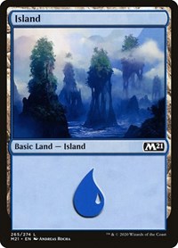 Island (265) (265) [Core Set 2021]