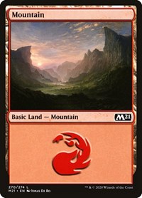 Mountain (270) (270) [Core Set 2021]