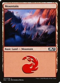 Mountain (271) (271) [Core Set 2021]