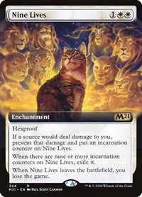Nine Lives (Extended Art) (344) [Core Set 2021]
