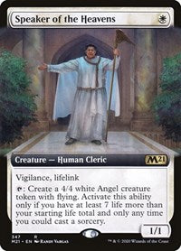 Speaker of the Heavens (Extended Art) (347) [Core Set 2021]