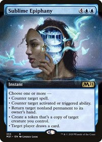 Sublime Epiphany (Extended Art) (355) [Core Set 2021]