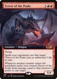 Terror of the Peaks (Extended Art) (369) [Core Set 2021]