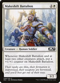 Makeshift Battalion (26) [Core Set 2021]