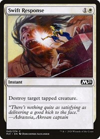 Swift Response (40) [Core Set 2021]