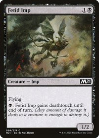 Fetid Imp (98) [Core Set 2021]