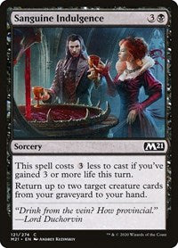 Sanguine Indulgence (121) [Core Set 2021]