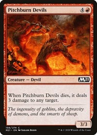 Pitchburn Devils (156) [Core Set 2021]