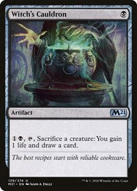 Witch's Cauldron (129) [Core Set 2021]