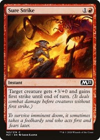 Sure Strike (163) [Core Set 2021]