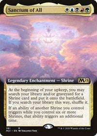 Sanctum of All (Extended Art) (381) [Core Set 2021]