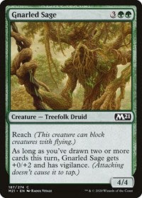 Gnarled Sage (187) [Core Set 2021]