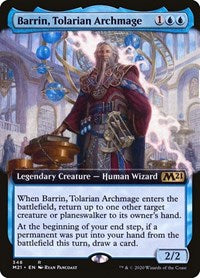 Barrin, Tolarian Archmage (Extended Art) (348) [Core Set 2021]