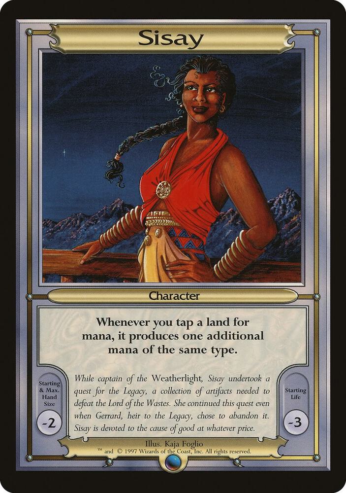 Sisay (Oversize) [Vanguard]