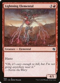 Lightning Elemental (344) [Jumpstart]