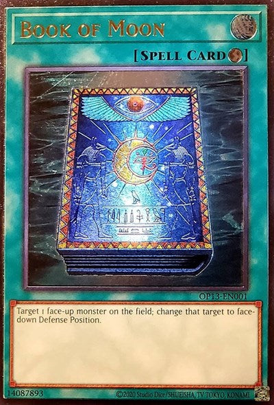 Book of Moon (UTR) (OP13-EN001) [OTS Tournament Pack 13]