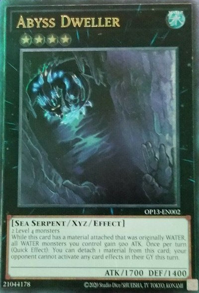 Abyss Dweller (UTR) (OP13-EN002) [OTS Tournament Pack 13]