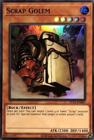 Scrap Golem (OP13-EN005) [OTS Tournament Pack 13]
