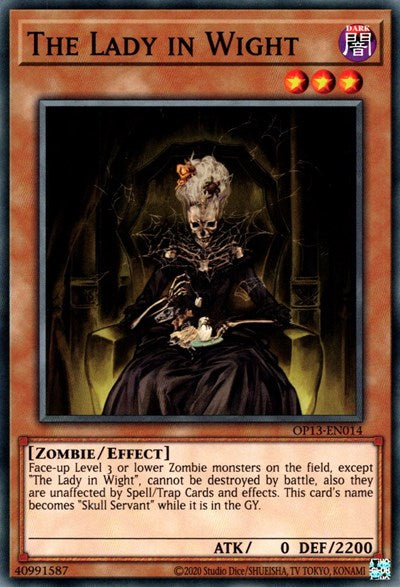 The Lady in Wight (OP13-EN014) [OTS Tournament Pack 13]