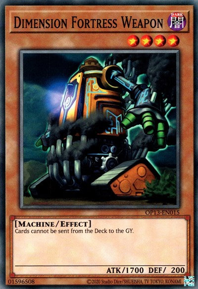 Dimension Fortress Weapon (OP13-EN015) [OTS Tournament Pack 13]