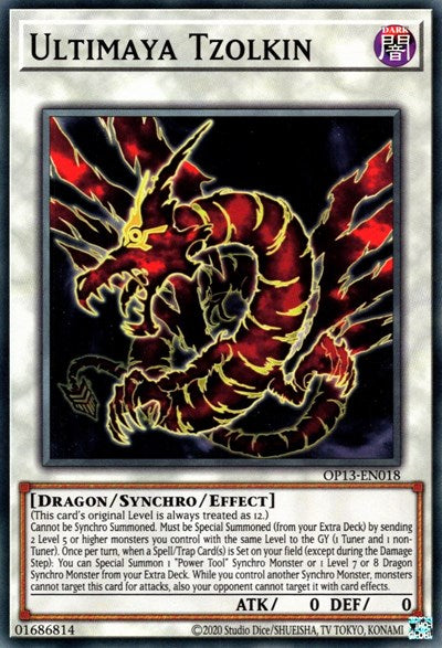 Ultimaya Tzolkin (OP13-EN018) [OTS Tournament Pack 13]