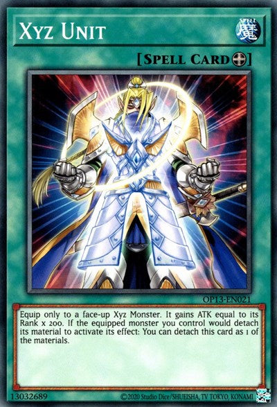 Xyz Unit (OP13-EN021) [OTS Tournament Pack 13]