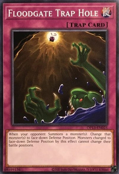 Floodgate Trap Hole (OP13-EN025) [OTS Tournament Pack 13]