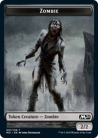Zombie Token (7) [Core Set 2021]
