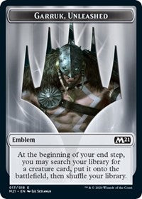 Emblem - Garruk, Unleashed (17) [Core Set 2021]