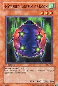4-Starred Ladybug of Doom (PSV-088) [Pharaoh's Servant]