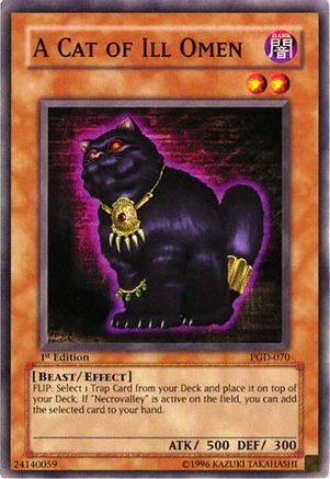 A Cat of Ill Omen (PGD-070) - Pharaonic Guardian 1st Edition