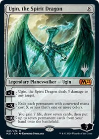 Ugin, the Spirit Dragon (1) [Promo Pack: Core Set 2021]