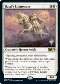 Basri's Lieutenant (9) [Promo Pack: Core Set 2021]