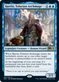 Barrin, Tolarian Archmage (45) [Promo Pack: Core Set 2021]