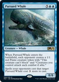 Pursued Whale (60) [Promo Pack: Core Set 2021]