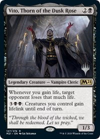 Vito, Thorn of the Dusk Rose (127) [Promo Pack: Core Set 2021]