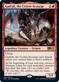 Gadrak, the Crown-Scourge (146) [Promo Pack: Core Set 2021]