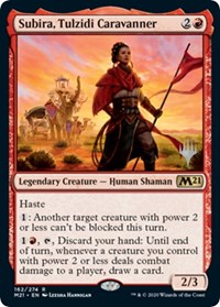 Subira, Tulzidi Caravanner (162) [Promo Pack: Core Set 2021]