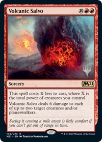 Volcanic Salvo (172) [Promo Pack: Core Set 2021]