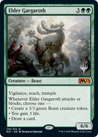 Elder Gargaroth (179) [Promo Pack: Core Set 2021]