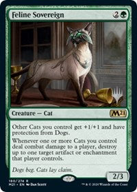 Feline Sovereign (180) [Promo Pack: Core Set 2021]